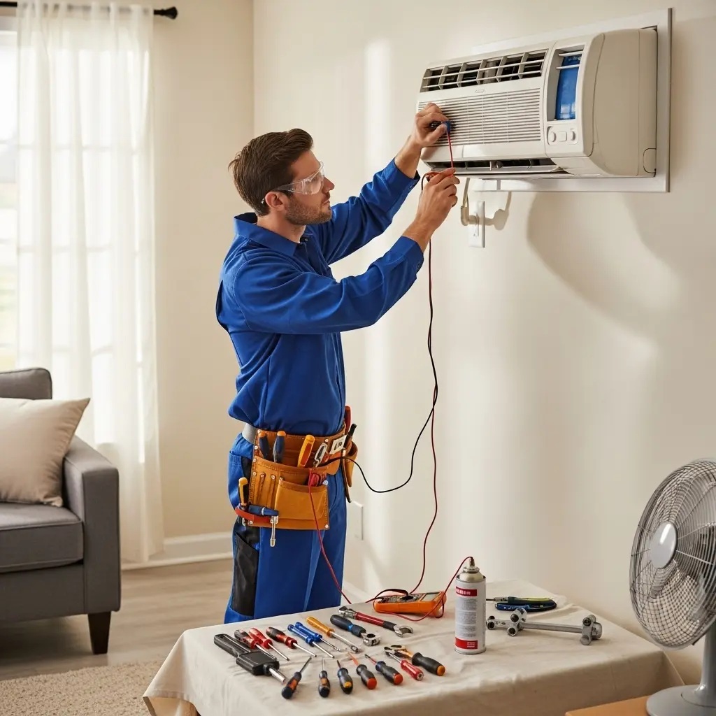 Yunusemre Daikin Daikin klima gaz dolumu ve bakım – Enerji verimliliği artırıldı. - Teknik servis örneği